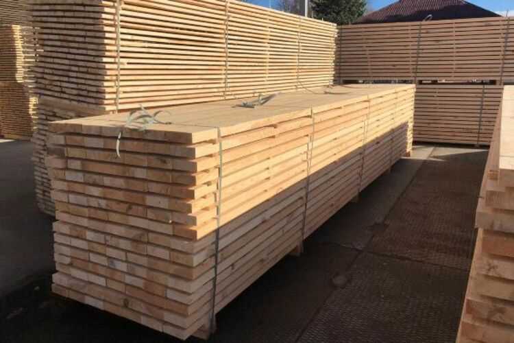 DRIED CONSTRUCTION TIMBER
