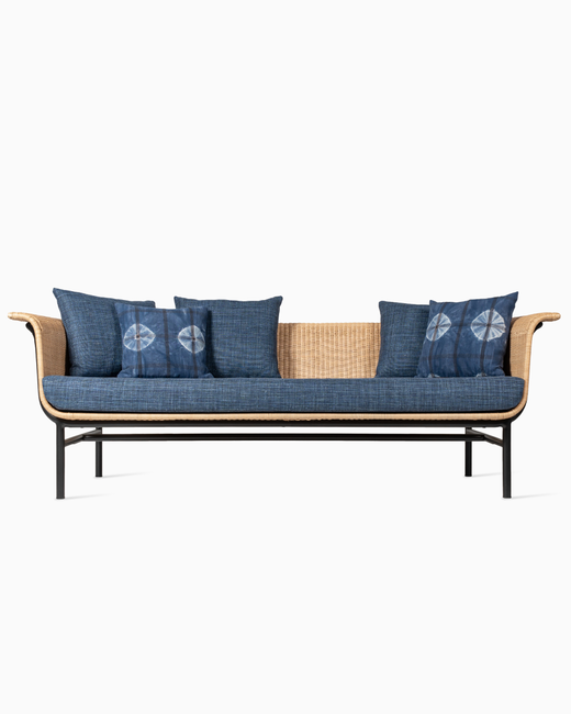 Kötü salon kanepe rattan