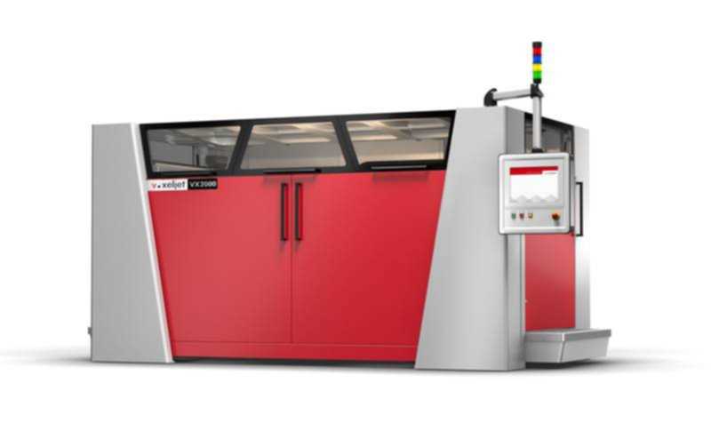 The VX2000 industrial 3D printing system is the perfect solution for the production of large-format sand cores and sand moulds