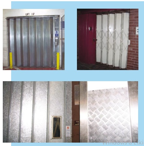 Mersey Superfold Persianas dobráveis resistentes ao fogo