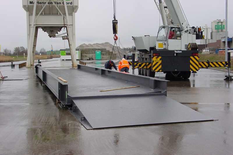 Aboveground Weigh Deck - steel / concrete