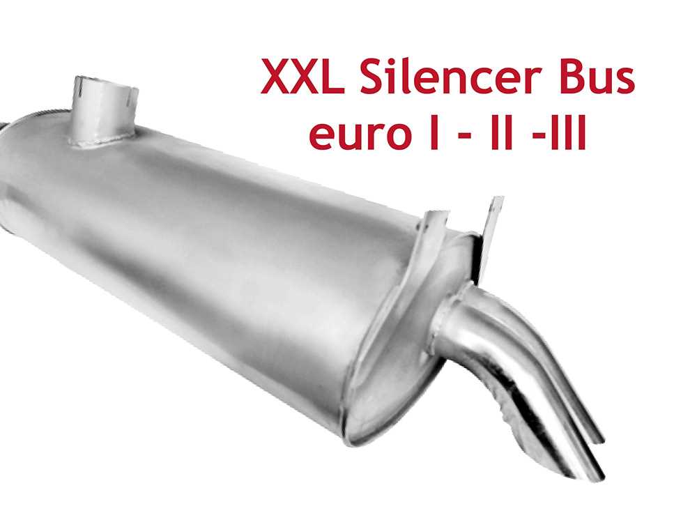 Otobüsler için egzoz sistemi hattı Euro I-II-III