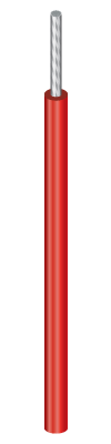 SIHO-S5Single stranded, silicon insulated cable.