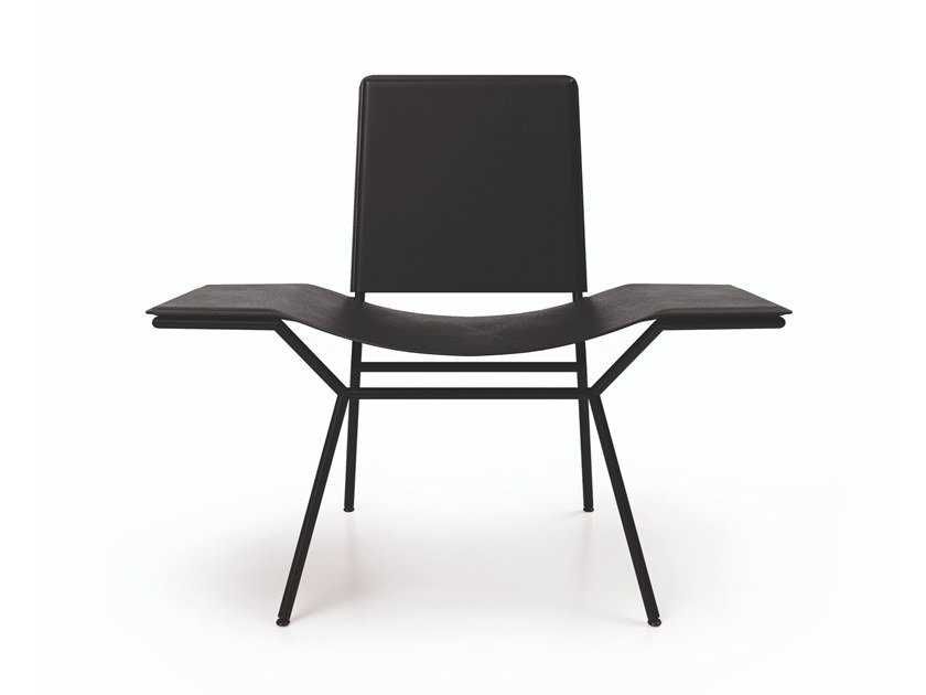 Cadeira fácil de couro