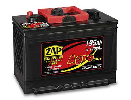 AGRO / 6V car batteries for tractors